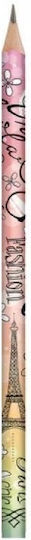 Maped Graphitstift Pink Paris Eiffelturm Design ohne Radiergummi