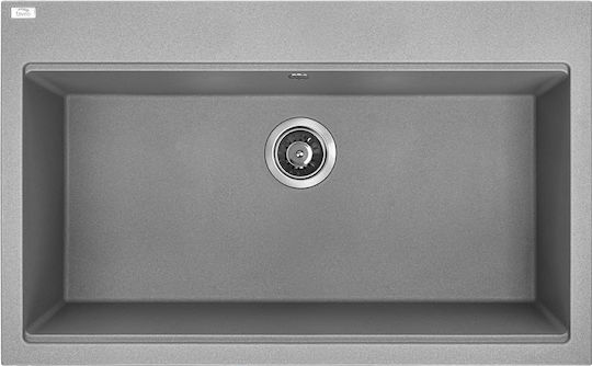 Laveo SBT 5108 Drop-In Μ50xΠ80cm Gray Laveo SBT 5108 Drop-In Μ50xΠ80cm Gray
