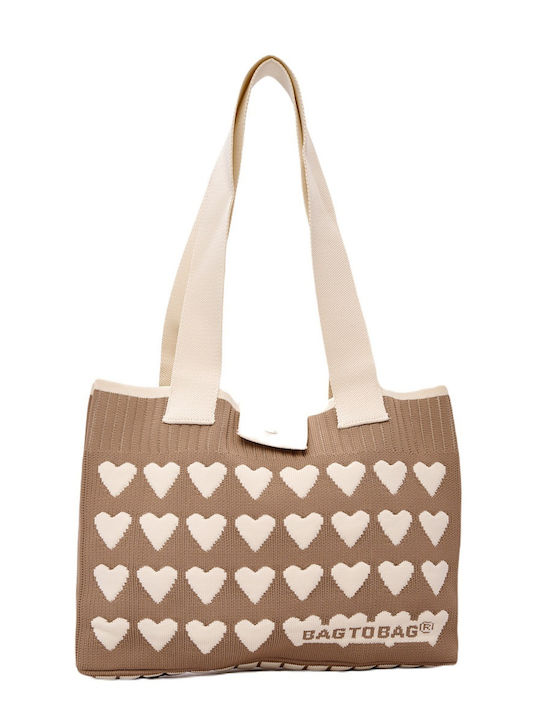 Bag to Bag Damen Tasche Schulter Beige