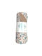 Baby Star Pătură Pepinieră Swaddling pături Garden Pique Maro Brown 75x100cm