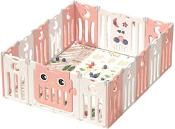 Kidstoys Φράχτης Παιχνιδιού Παιχνιδιού Ροζ