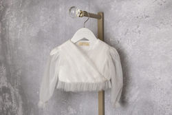 Baby Bloom Baptism Cardigan