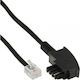 Интерфейсен телефонен кабел Tae-f 6p4c Rj11 6м 18909