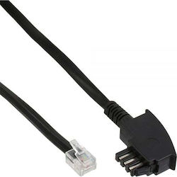 Inline Telephone Cable Tae-n RJ11 6P4C 3m Inline Telephone Cable Tae-n RJ11 6P4C 3m