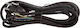 Emos Καλώδιο Ρεύματος τύπου H05RR-F με Διατομή 1x25mm² σε Μαύρο Χρώμα 1m