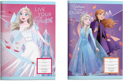 Notebook Frozen 17x25 with Staples 40 sheets 2 pieces