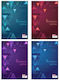 +Efo Spiral Notebook Homework A4 150 Sheets 5 Subjects Outline 1pcs (Μiscellaneous Designs/Colors)