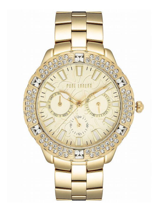 Paul Lorens Women's Watch Chronograph with Gold...