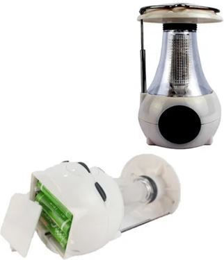 Led Lantern for Camping with Flashlight and Radio