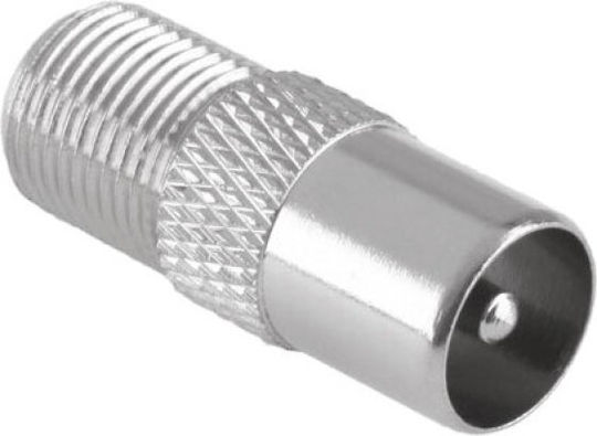 Adapter TV Male - Female Silver - Dm-0460 - 134276