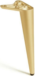 Mafos 230-220lg200go Metallic Gold Matte Furniture Leg