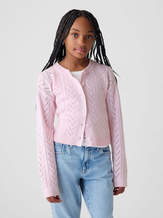 GAP Kinder-Strickjacke Rosa