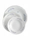 Cmielow Rococo Frederiki White Porcelain Dinnerware Set 40pcs