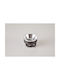 Home Lighting Metallic Recessed Spot with Socket GU10 Silver 7x7cm. 1pcs