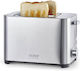 Caso Classico T2 Toaster 2 Slots 850W Inox