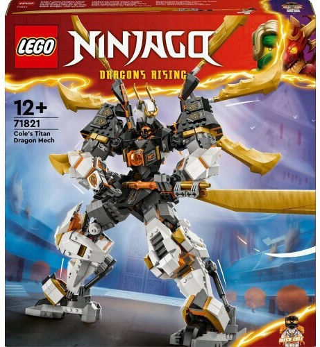 LEGO Ninjago Cole's Titan Dragon Mech for Ages 12+ 1055 Pieces
