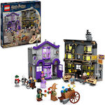 Lego Harry Potter Harry Potter Ollivanders & Madam Malkin's Robes pentru 8+ ani 744buc