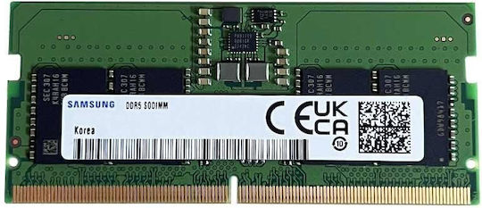 Samsung DDR5 με Module 1x8GB και Ταχύτητα 5600 για Laptop