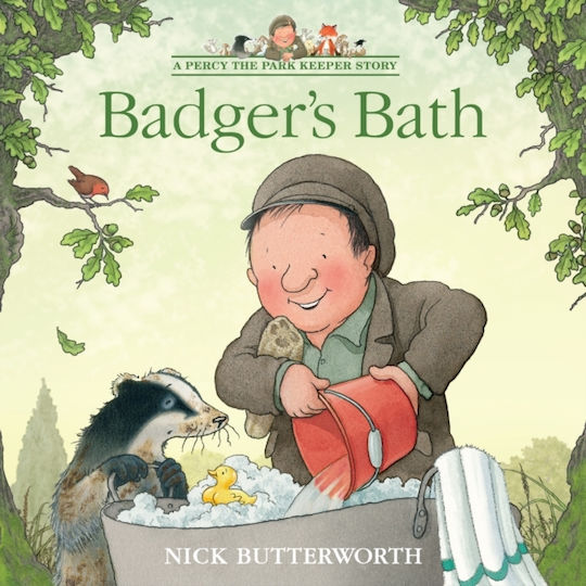 Badger’s Bath A Percy Park Keeper Story Nick Butterworth Harpercollins