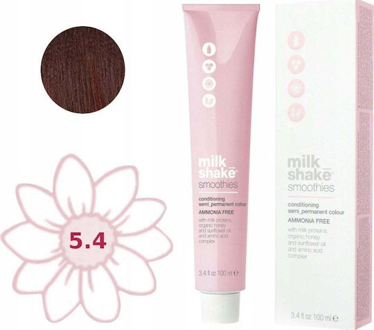 Milk Shake Milch Shake Haarfarbe Ohne Ammoniak Semipermanente Haarfärbung 5.45c 100 ml Damen