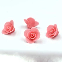 Pink Rose Set 40 Pieces 2cm