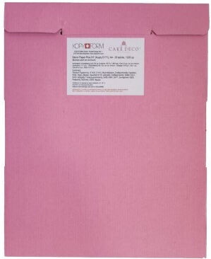 Dekorpaper Plus Without E171 A4 Edible Sugar Paste Sheets Prints 25pcs
