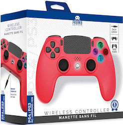 Freaks and Geeks V2 Kabellos Gamepad für PS4 Rot