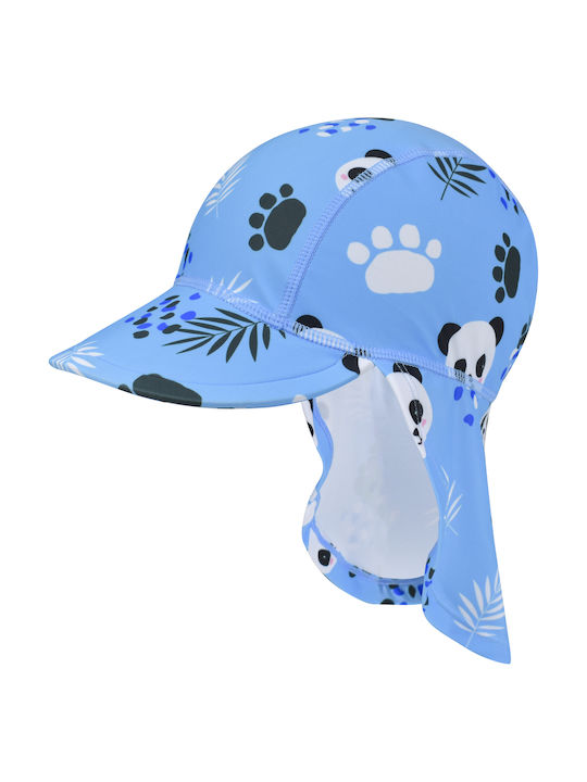 Stamion Παιδικό Καπέλο Υφασμάτινο Αντηλιακό Γαλάζιο