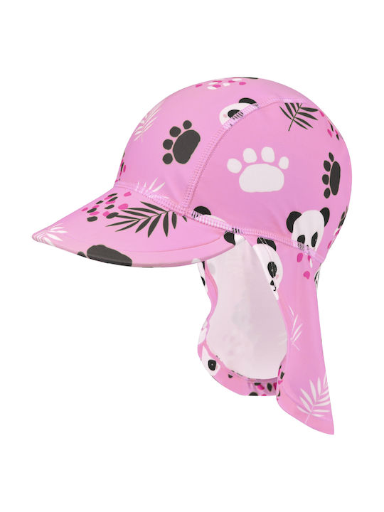 Stamion Kids' Hat Jockey Fabric Sunscreen Pink