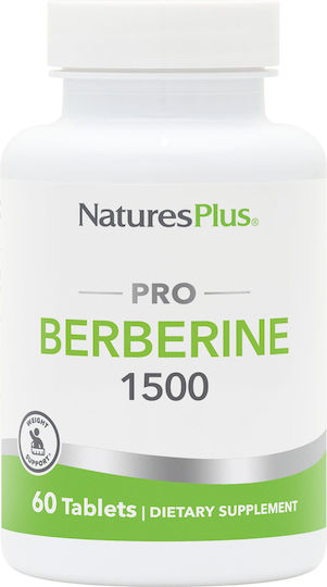 Nature's Plus Pro Berberine 1500mg 60 ταμπλέτες