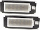 AutoTune Kennzeichenbeleuchtungen LED für Citroen Pullover Fiat Ducato 2011 2Stück