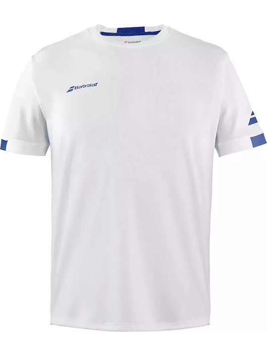 Babolat Crew 3MP2011-1000 Ανδρική Μπλούζα Λευκή