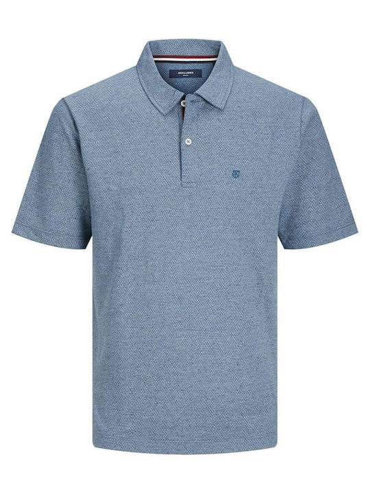 Jack & Jones Bluza Bărbătească cu Mânecă Scurtă Polo Cap.blue