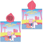 Hasbro Kids Beach Poncho Peppa Pig Pink