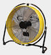 Master Ventilator De Pardoseală 107W Galben