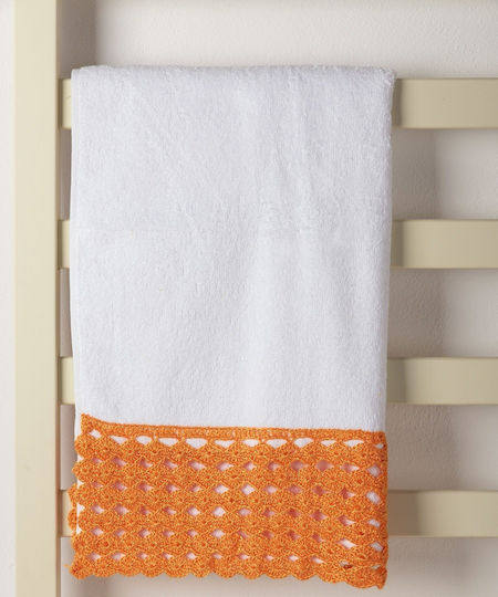 Silk Fashion Prosop de corp 100x150cm. White/orange