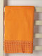 Silk Fashion Bath Towel 100x150cm Orange