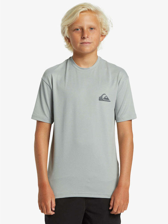 Quiksilver Everyday Bărbați Mâneci scurte Tricou de protecție solară Gri