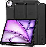 Tech-Protect Flip Cover Plastic Black (iPad Air 2024 13")