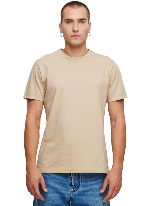 Premium T-shirt Bărbătesc cu Mânecă Scurtă Parchment