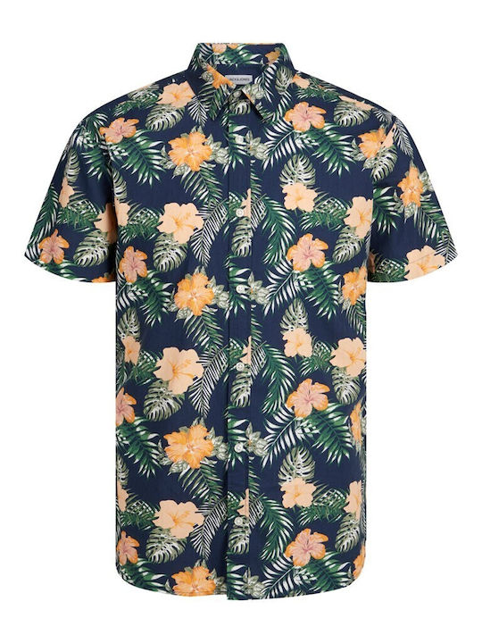 Jack & Jones Κοντομάνικο Βαμβακερό Πουκάμισο σε...