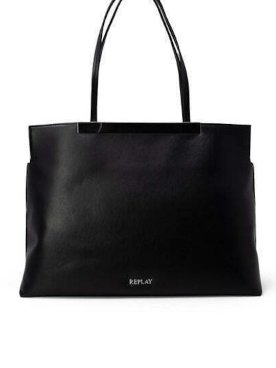 Replay Damen Tasche Schulter Schwarz