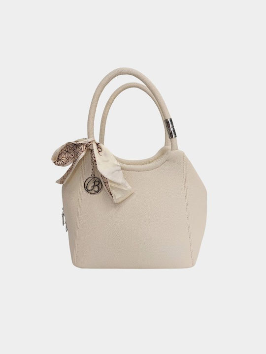 Chris Borsa Women's Bag Shoulder Beige