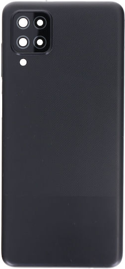Battery Cover Battery Door Black for Galaxy A12