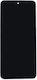 Screen OLED with Touch Mechanism and Frame for Redmi Note 12, Redmi Note 12 5G, Poco X5 (Black)