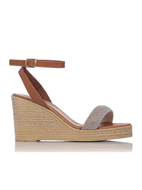 Sunshine Anatomice Platforme Dama Tabac Maro