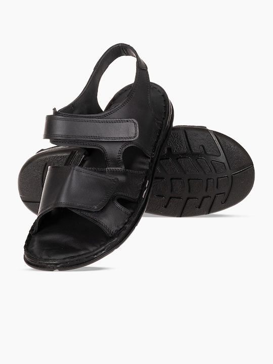 The Shoemart Sandale pentru bărbați în Negru Cu...