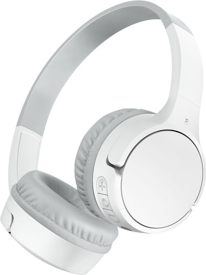 Belkin Soundform Fără fir / Cu fir Pentru copii On Ear Căști cu 30 ore de Funcționare Albe