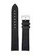 Leather Strap Tzevelion Art983 Black 30mm