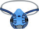 Bormann Maske Halbes Gesicht Bpp2462 Weiß